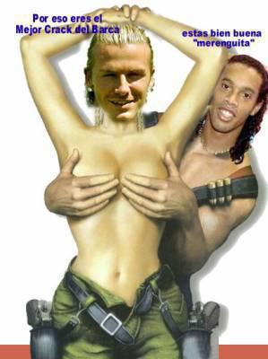 ronaldinho et sa femme